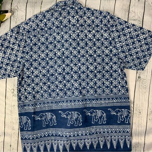 PALUANG Indigo Home short sleeve shirt - Picture 2 of 4